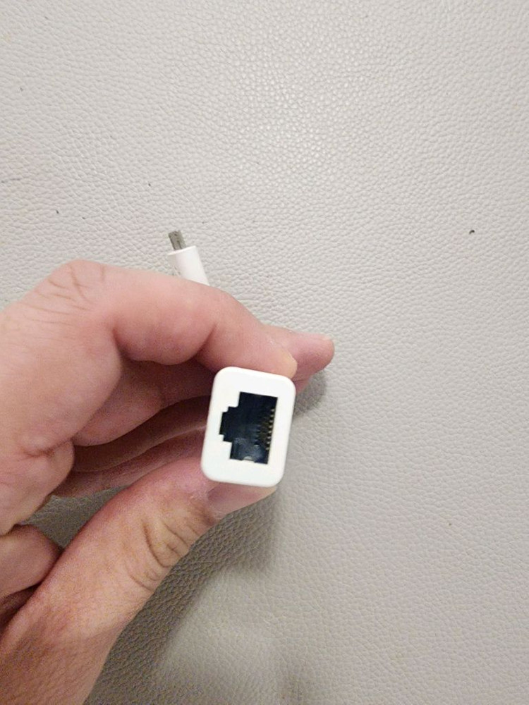 LG USB- 5핀 유선 인터넷 어댑터(LG정품) LG 그램 랜젠더 이더넷 인터넷 아답터 유선랜 케이블 5핀 이미지