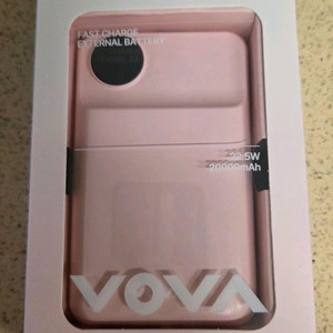 보바 20000mAh 보조배터리 핑크 새상품