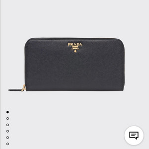 프라다 사피아노 장지갑 프라다지갑 지퍼돌이 가격많이내림
