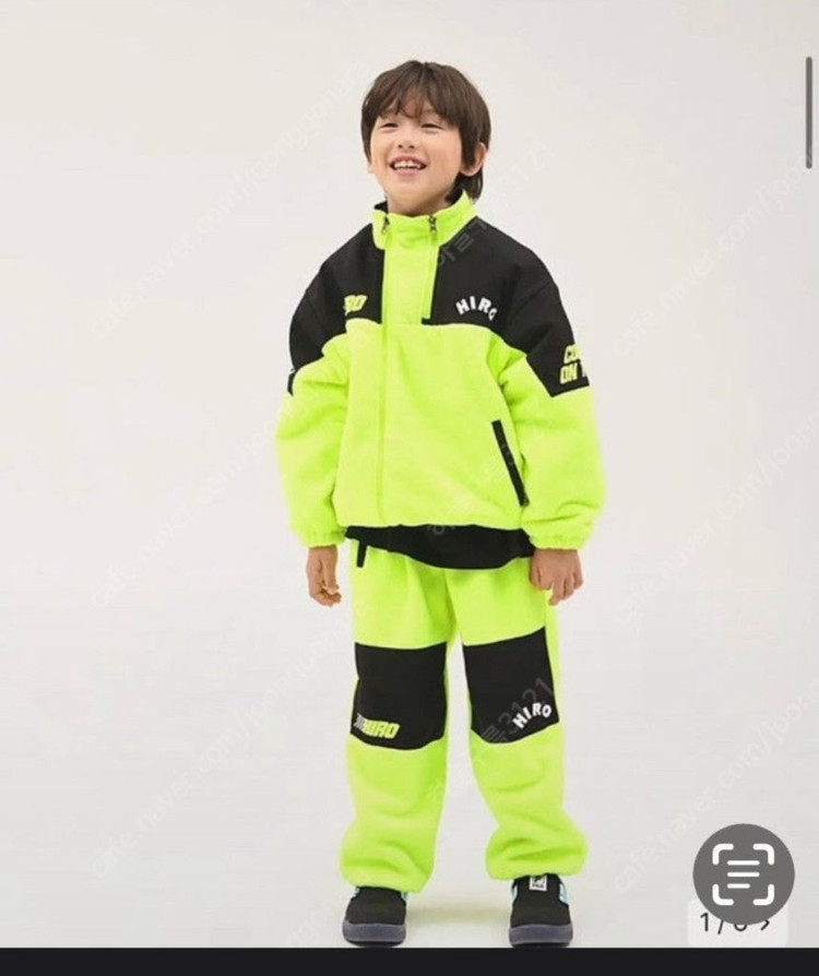 히로 레이싱 플리스 셋업 미시착 새상품 120--0