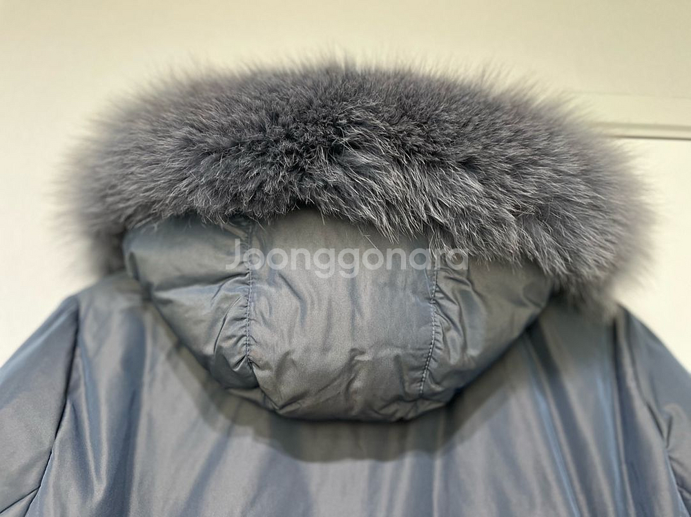 Arte inter 폭스퍼 레빗안감 구스롱패딩--3