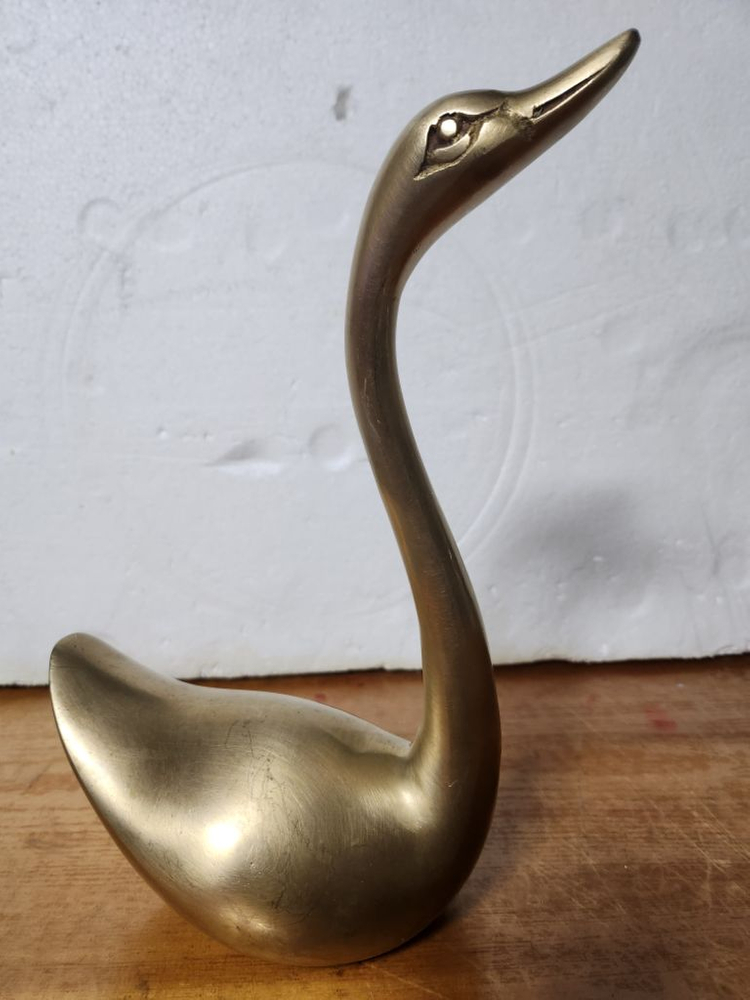 동재품 오리 2마리 브론즈 이미지