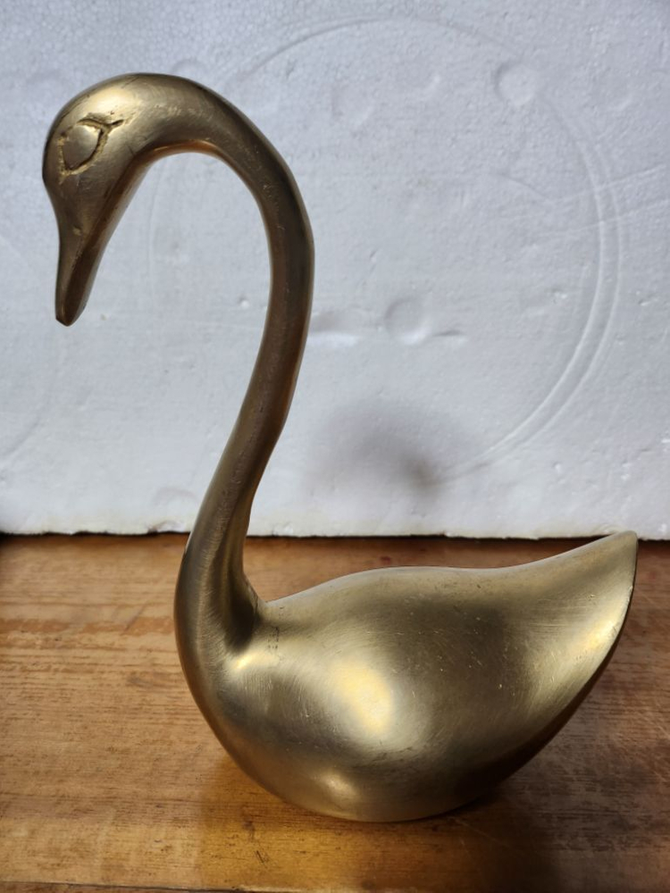 동재품 오리 2마리 브론즈 이미지