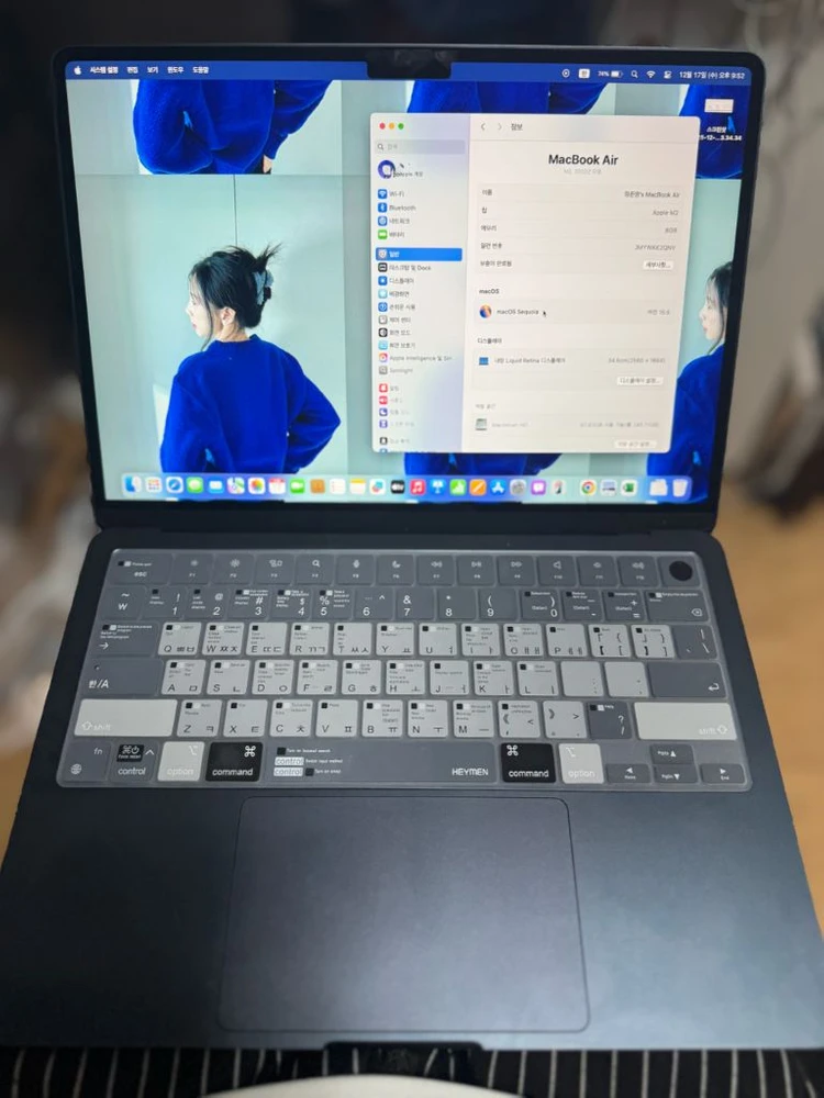 맥북에어 M2 13인치 8GB/256GB 이미지