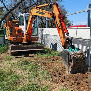 02굴착기 두산쏠라50 포크레인 굴삭기 이미지