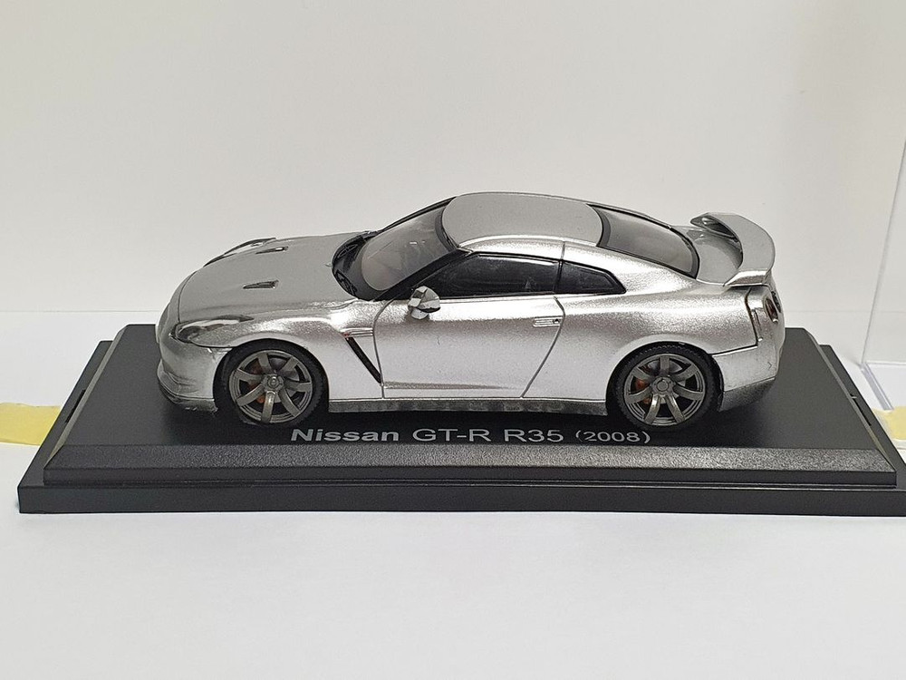 1:43 1/43 아셰트 닛산 GT-R R35 2008 다이캐스트 모델카 이미지