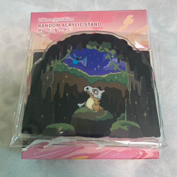 제주 포켓몬 아크릴 스탠드 팬텀 이상해꽃 증명사진 가챠 이미지