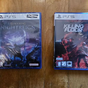 PS5 엘든링 밤의 통치자 & 킬링플로어 게임 밀봉 팝니다.