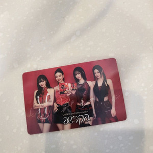 에스파 신라면 포카2장