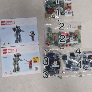 레고 슈퍼히어로 마블 76320 아이언맨과 워 머신(X