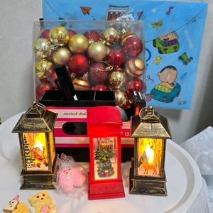 문구 용품 크리스마스 소품 조명 오너먼트 등