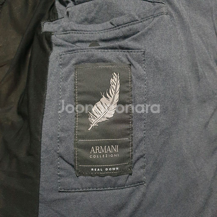 아르마니 꼴레지오니 다운패딩 105사이즈--4