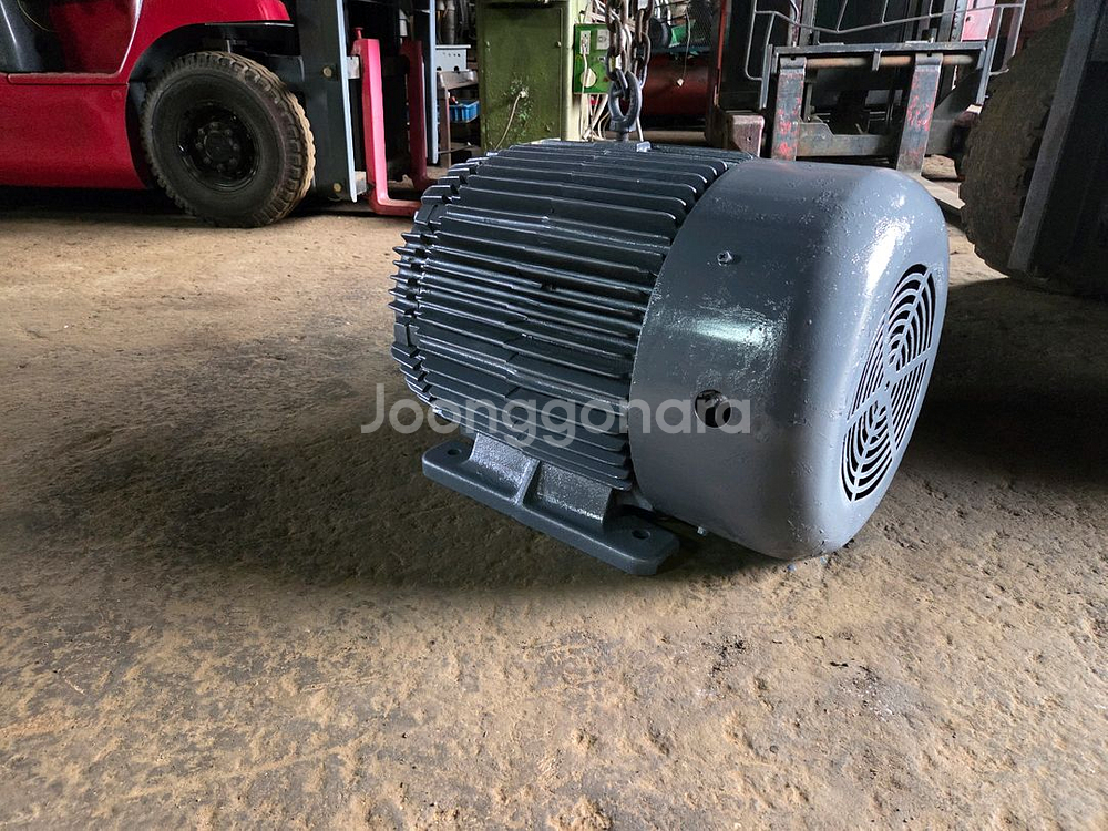 중고모타 50마력4극효성모타(중량277kg)--3