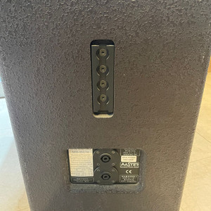 마스터 15인치 패시브스피커, 엠프 이미지