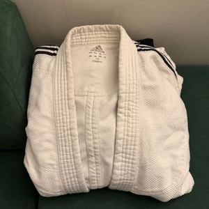 아디다스 유도복 화이트 170