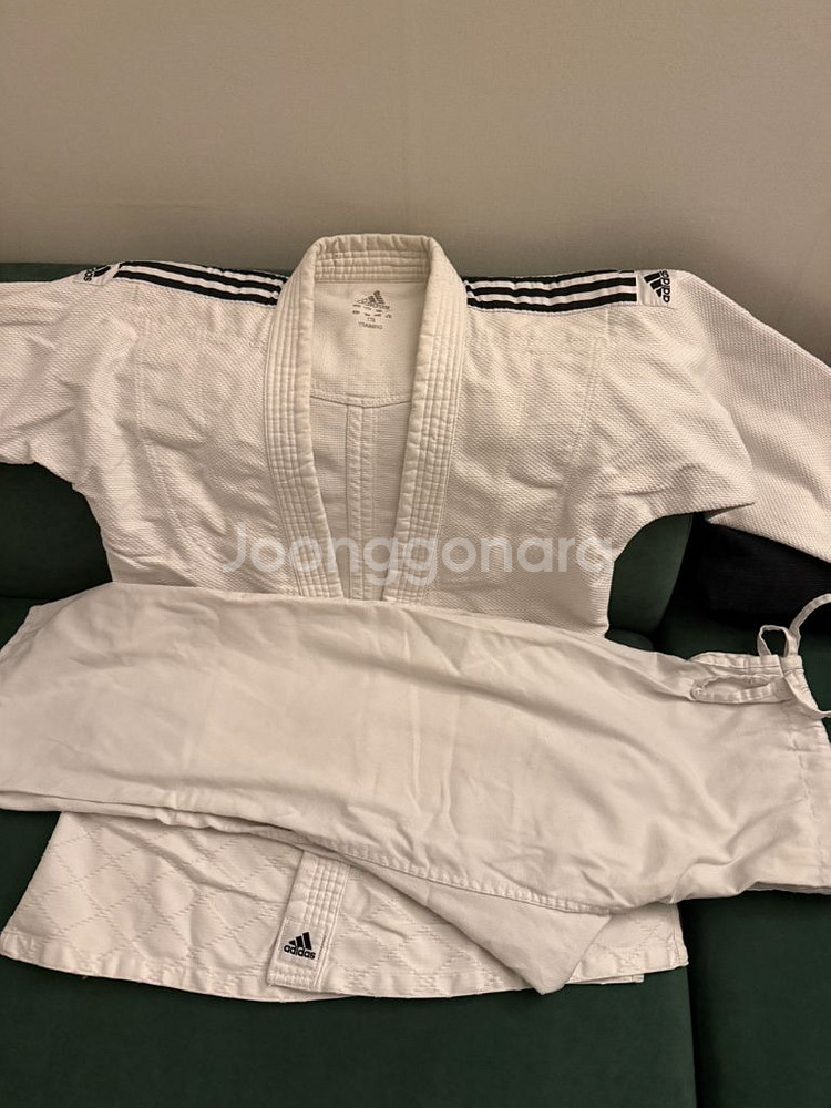 아디다스 유도복 화이트 170--1