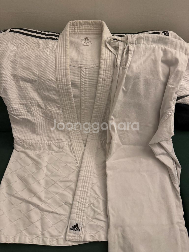 아디다스 유도복 화이트 170--3