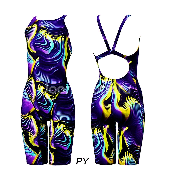 새상품 25년출시 스피도 여자 선수용 반전신 수영복 fina--0