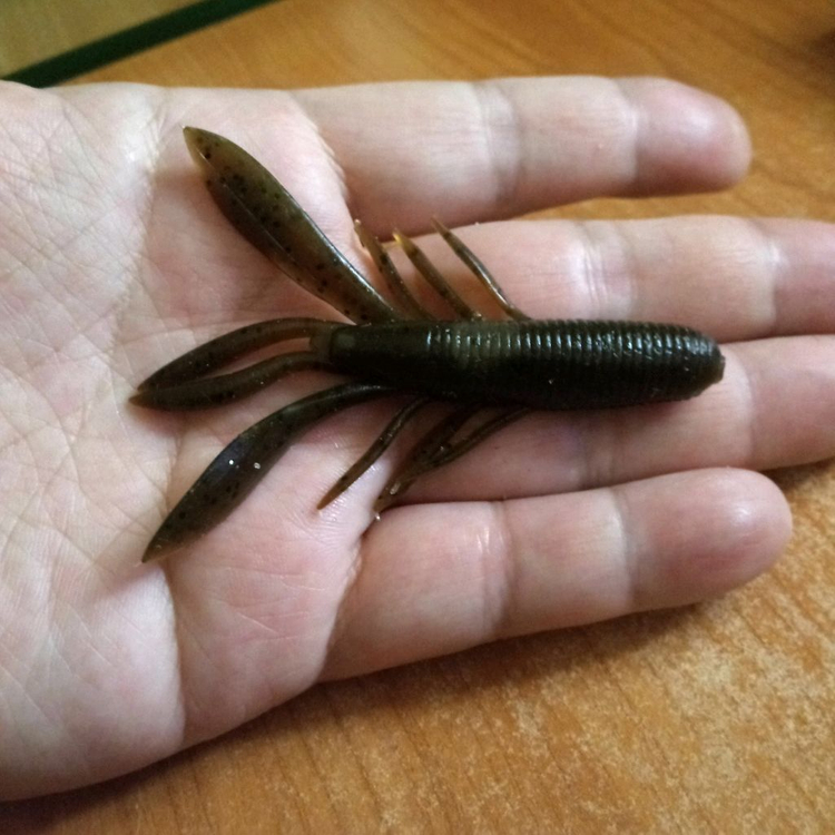 호그웜(2배용량)5세트 루어낚시 배스낚시 크로우웜 이미지