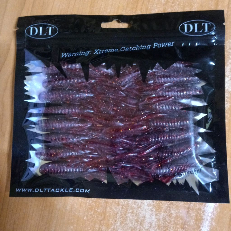 호그웜(2배용량)5세트 루어낚시 배스낚시 크로우웜 이미지