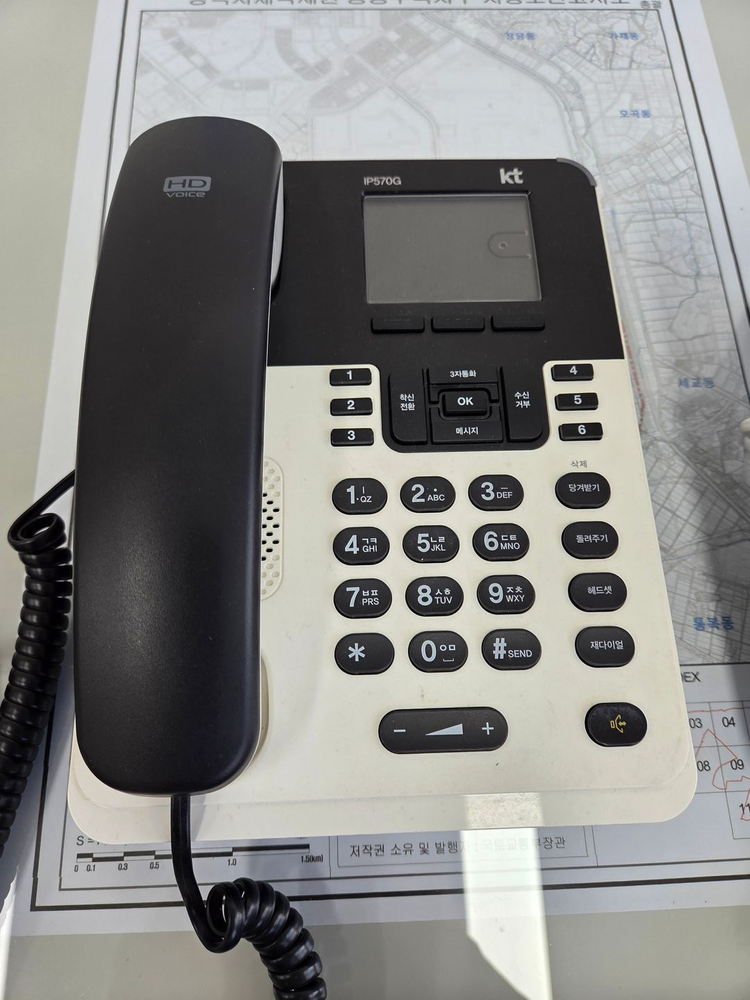 IP 인터넷전화기 KT P570G, LG+ IP520GA 총4대 팔아요 이미지