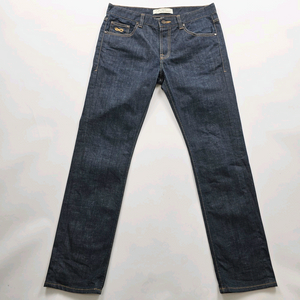 플랙진 청바지 진청 약스판 데님 사이즈32 R3476