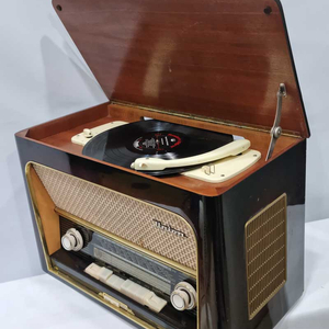 빈티지 진공관 Union AM/FM 리시버 전축