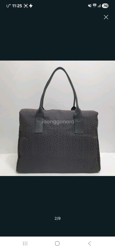 정품 셀린느 블라중 쟈가드 토트백--1