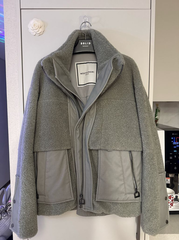 우영미 남성 자켓 새상품급 100~105 48사이즈--0