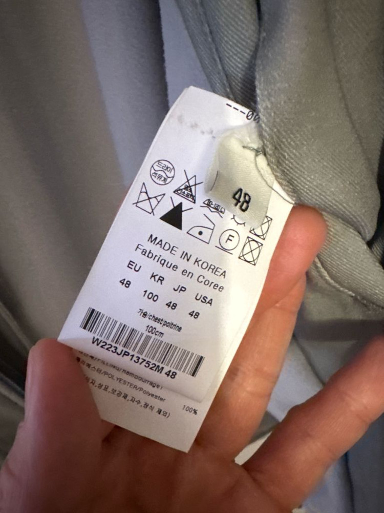 우영미 남성 자켓 새상품급 100~105 48사이즈--4