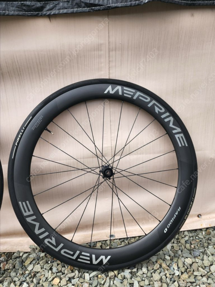 미프라임 RAPIDO 50 db 카본휠셋 판매합니다.--2