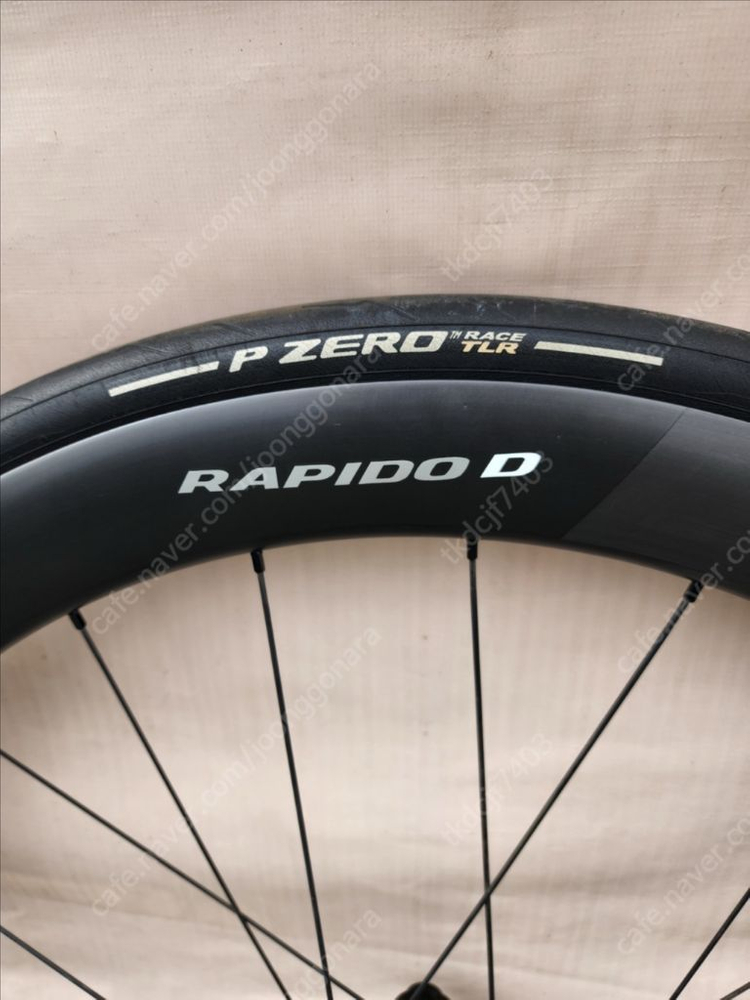 미프라임 RAPIDO 50 db 카본휠셋 판매합니다.--6