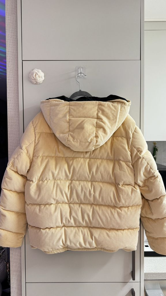 프라다 코듀로이 패딩 아이보리 100~105사이즈 48 새상품--6