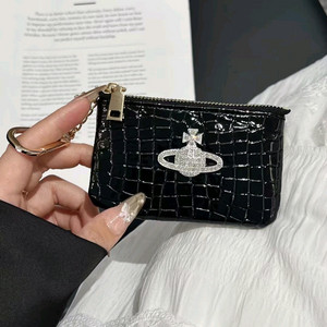 크로코다일 패턴 카드지갑