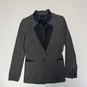 여성 잇 미샤 클래식 모직 울 자켓 xs s