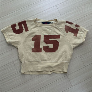 타오 반팔 기모 스웻 4y