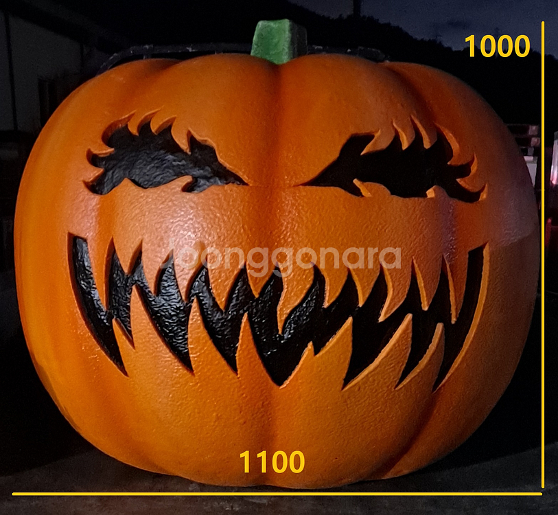 할로윈 잭 오 랜턴 호박 대형 장식품--1