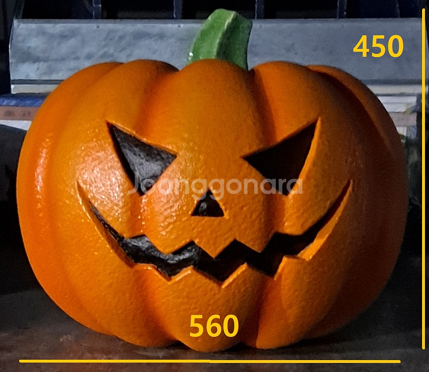 할로윈 잭 오 랜턴 호박 대형 장식품--5