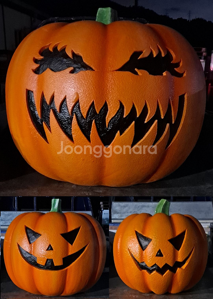 할로윈 잭 오 랜턴 호박 대형 장식품--9