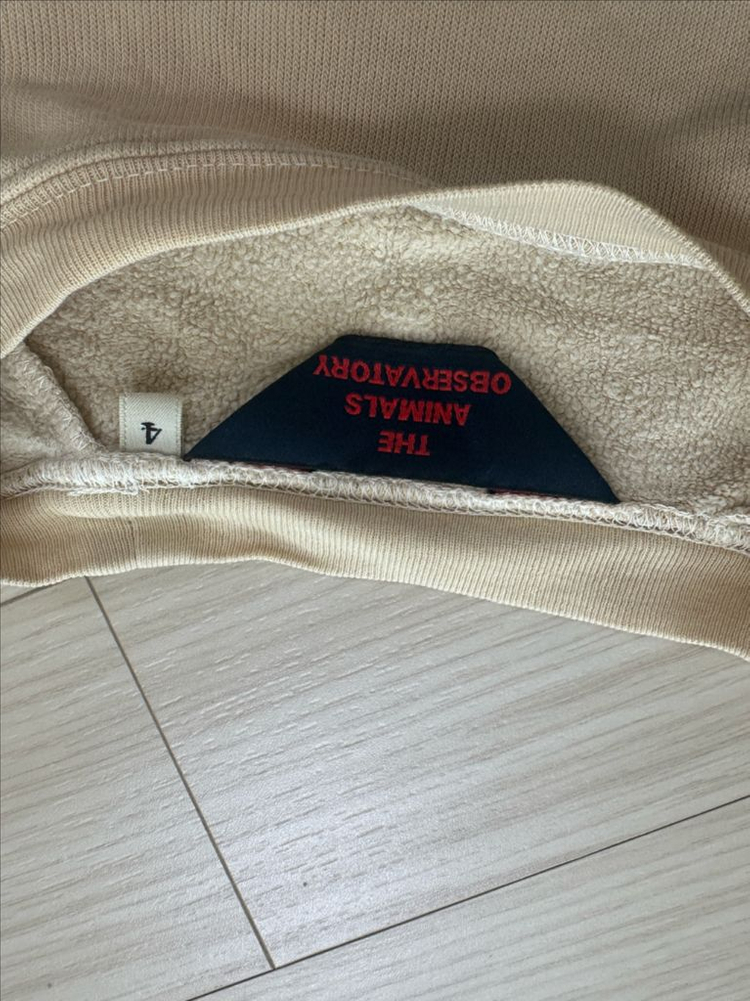 타오 반팔 기모 스웻 4y--2