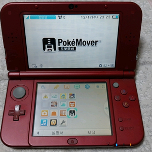 포켓 무버 뱅크 설치된 순정 new 3ds xl 뉴큰다수 팝니다