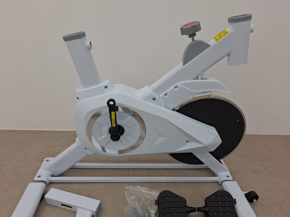 실내자전거 실내바이크 스피닝자전거 (화이트) 이미지