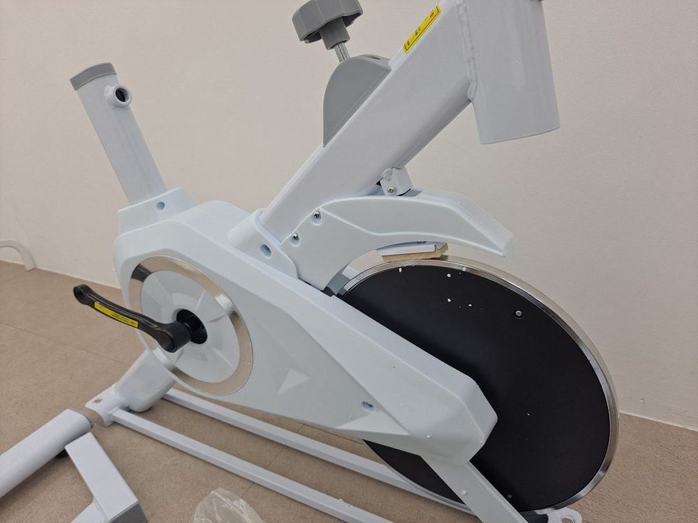 실내자전거 실내바이크 스피닝자전거 (화이트) 이미지