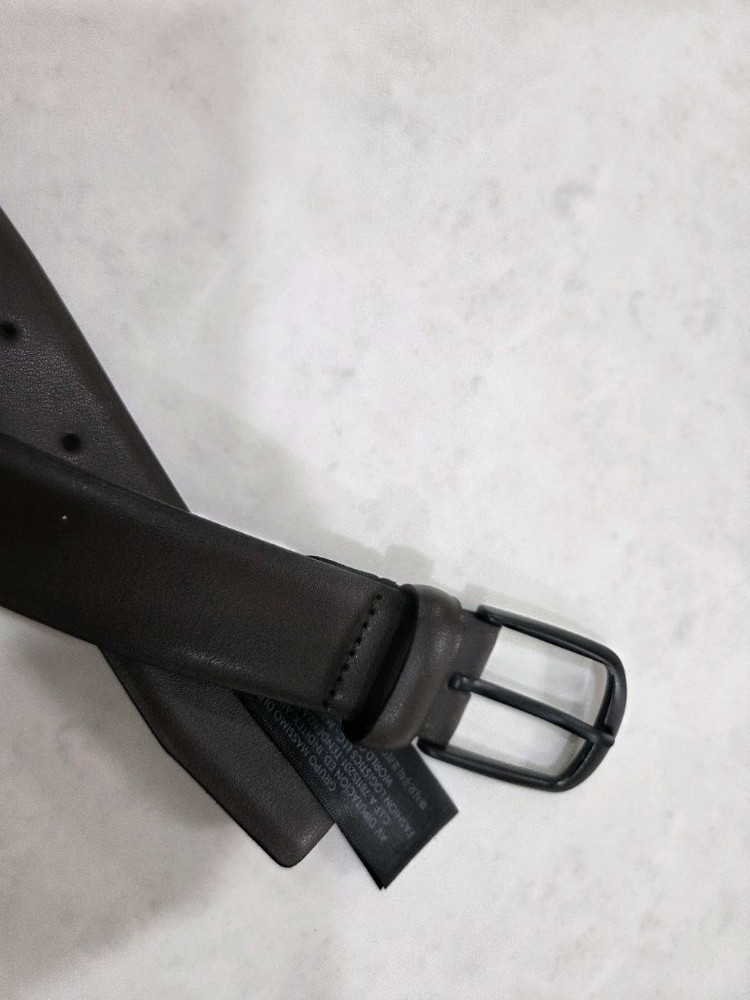 유니클로 이탈리안레더벨트 m--6