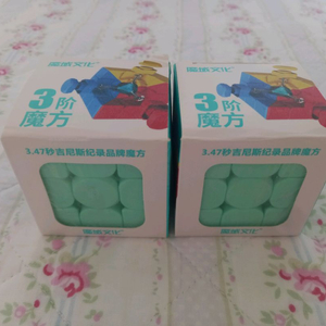 중고 루빅스큐브 뭐위모유 메이롱 파스텔 333큐브 팝니다