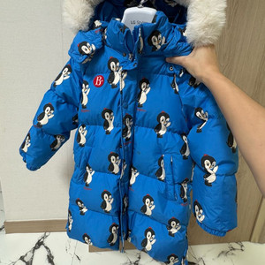 베베드피노 올오버휴고 롱패딩 130