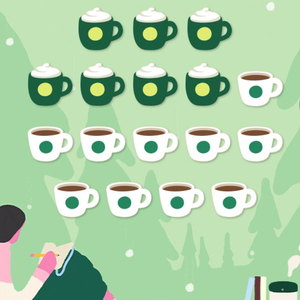 스타벅스 프리퀀시 일반 10개