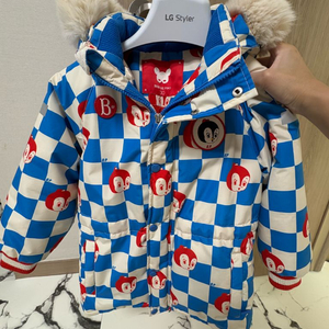 베베드피노 올오버휴고 패딩 스키점퍼 130