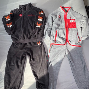 일괄판매)베베드피노 플리스 후리스 세트 (댄시펭귄, 티그레)