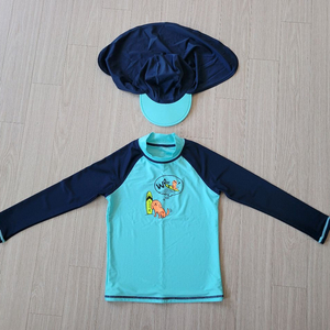 arena 아레나 캠핑 아동/키즈 래쉬가드 상의+수영모